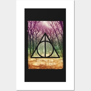 Mystic triangle tree alley Posters and Art